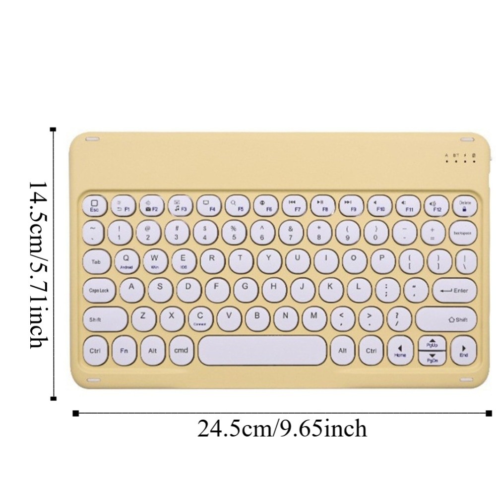 Mini Keypad 10 Inch Bluetooth Keyboard Mini Ultra Thin Wireless Keyboard Universal Portable Portable Keyboard Notebook
