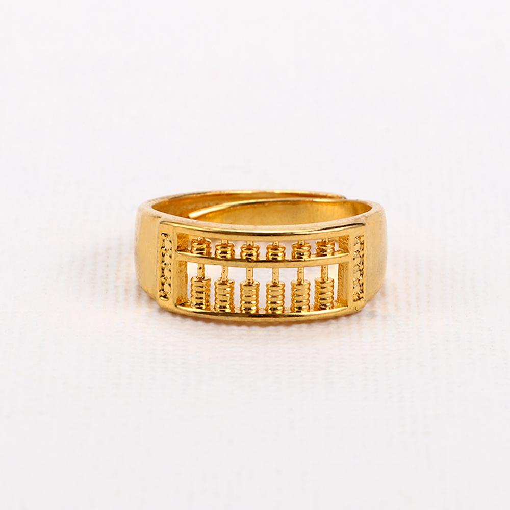 Charm Gifts Couples Gift for Unisex Maths Number Jewelry High Quality Stainless Steel Opening Ring Abacus Ring Finger Ring Titanium Rings