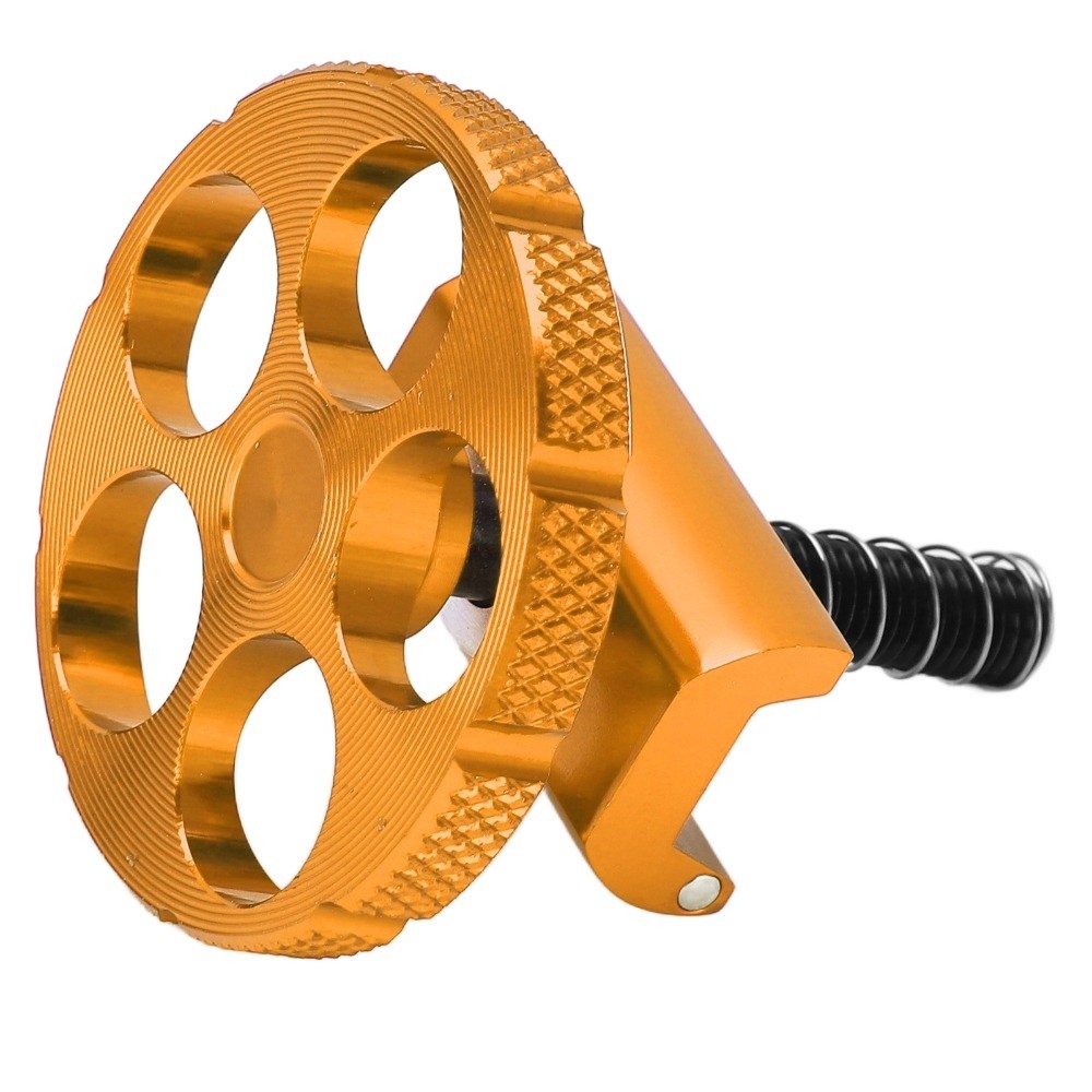 Durable Aluminum Alloy Folding Bike C Buckle Stable CNC Integrated Bicycle Hingle Clamp C Buckle High Strength Bicycle Hingle Clamp for Brompton Folding Bike for Bicycle Upgrade