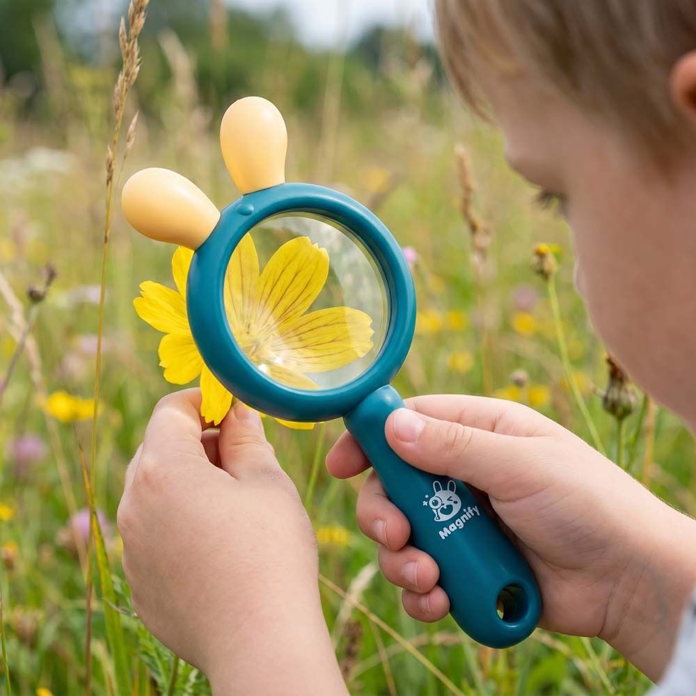 Portable 3X Magnification Reading Glass Cartoon Design Mini Pocket Size Magnifying Glass HD Optical Handheld Optical Lenses Children Use