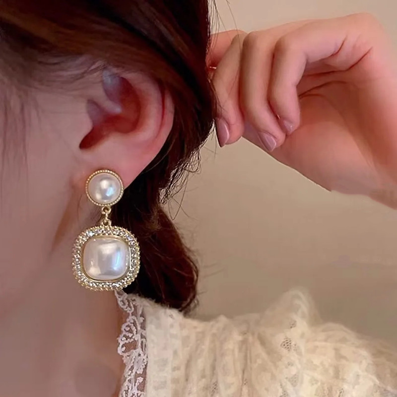 【Quality certifications】Spring and Summer Fresh Gummy Peach Heart Pin Earrings Super Fairy Cute Earrings Women's 2022 New Earrings