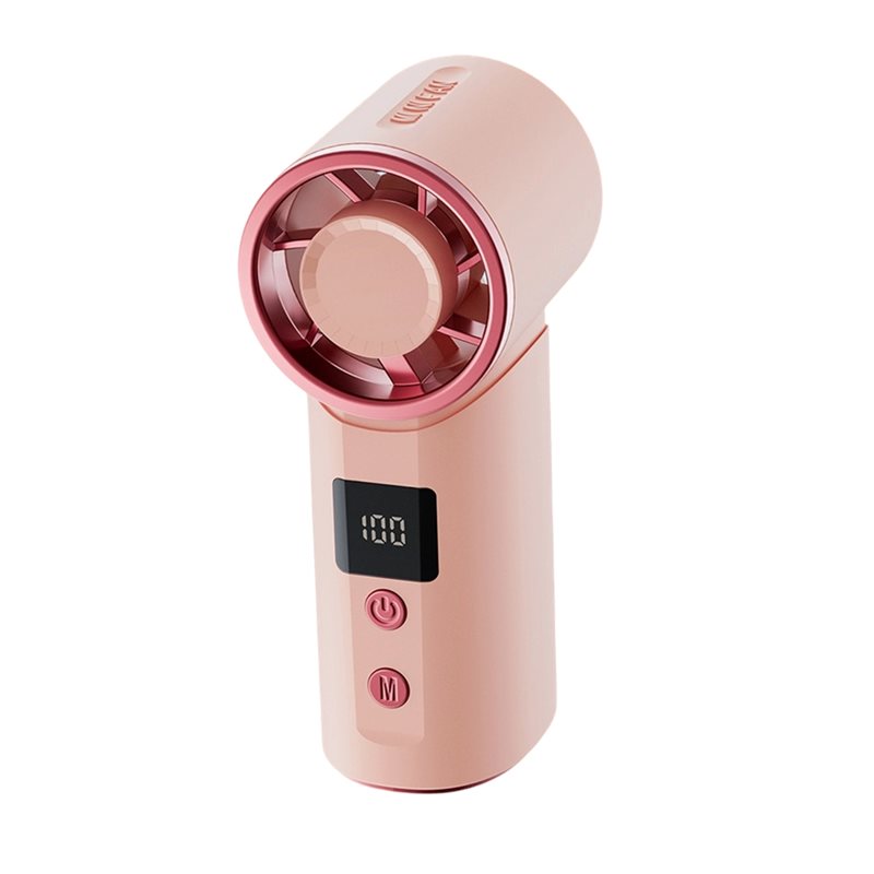 Folding Mini Fan High-Speed Handheld Electric Fan Speed Adjustable Portable Outdoor Hanging Neck Small Fan
