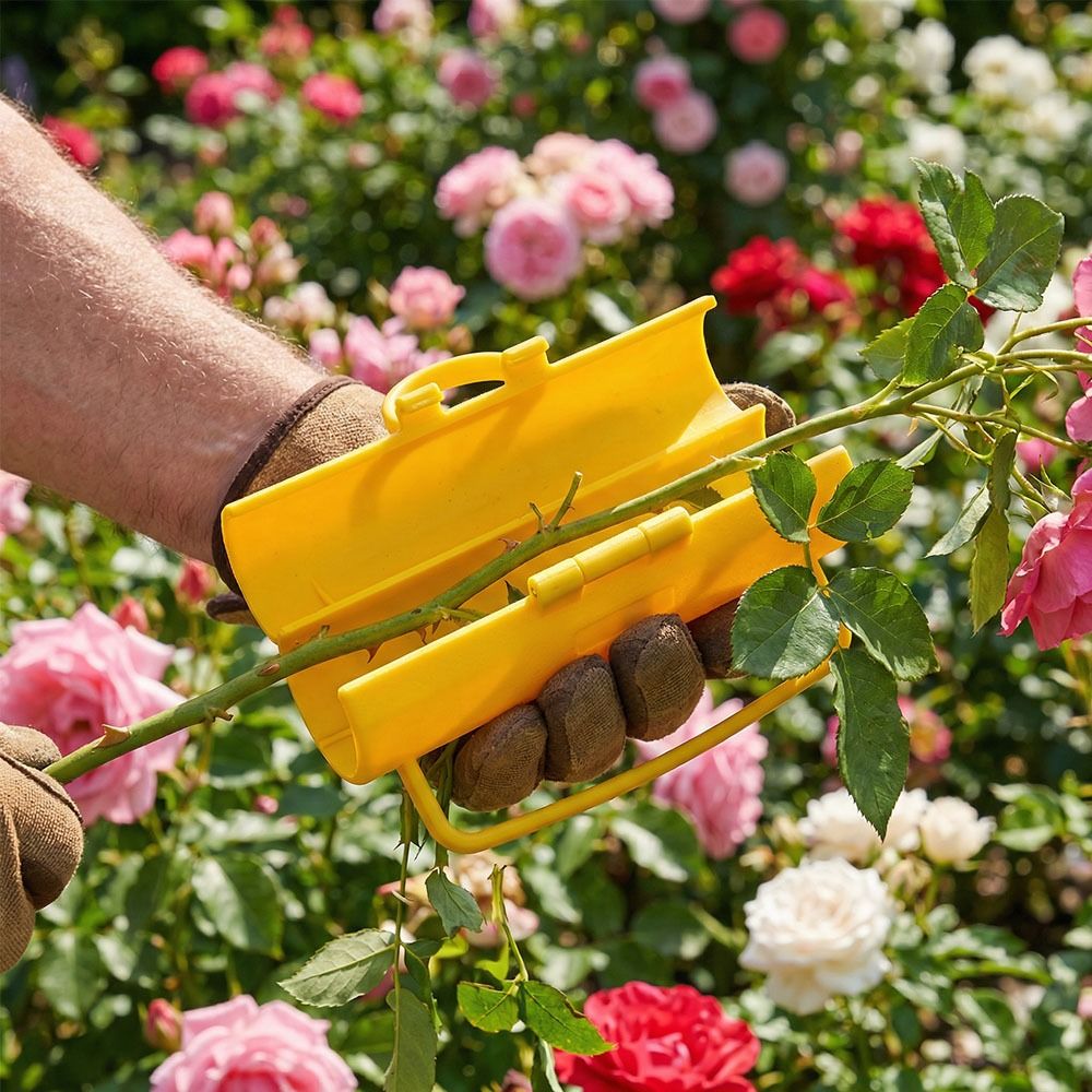 Floral Cylindrical Design Rose Thorn Remover Fresh Flower Tool Floral Tool Rose Prickling Pliers Easy to Use Flower Bouquet Wrapping Flower Shop