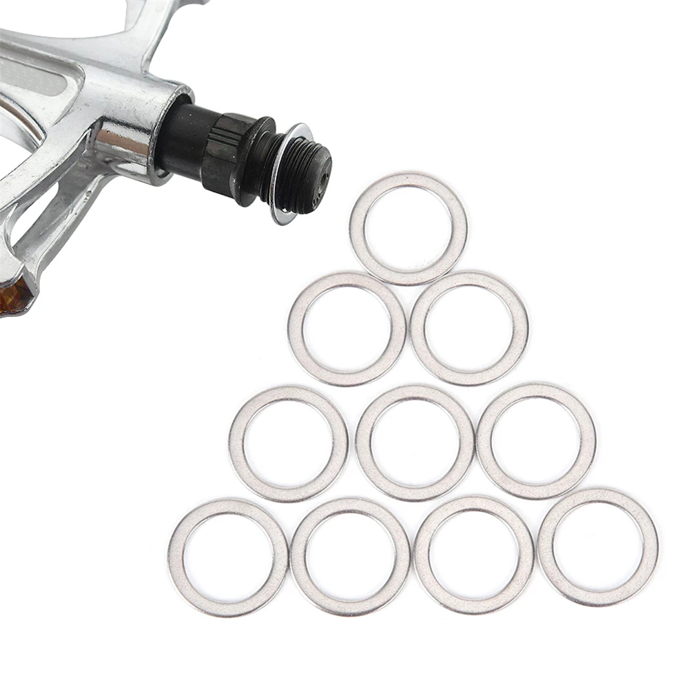 Durable Outdoor Sports MTB Bike Bicycle Parts Spacer Crank Protection Ring Ring Washers Bicycle Pedal Bike Pedals