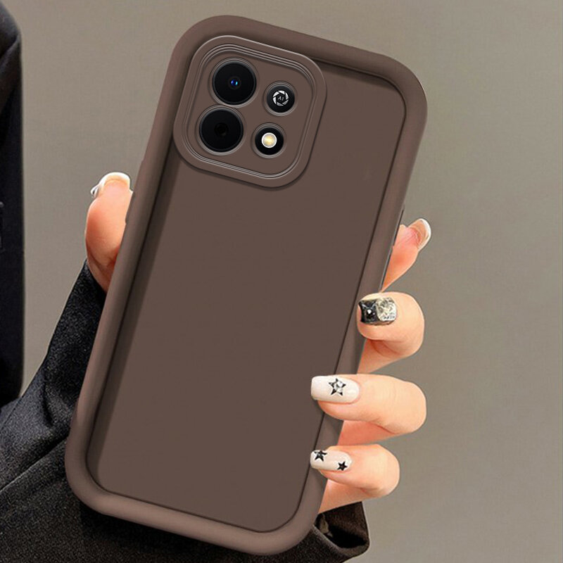 Biruiqu For Huawei Pura 80 New Angel Eye Step Lens Full Pack Thickened Anti Drop Silicone Protective Cover