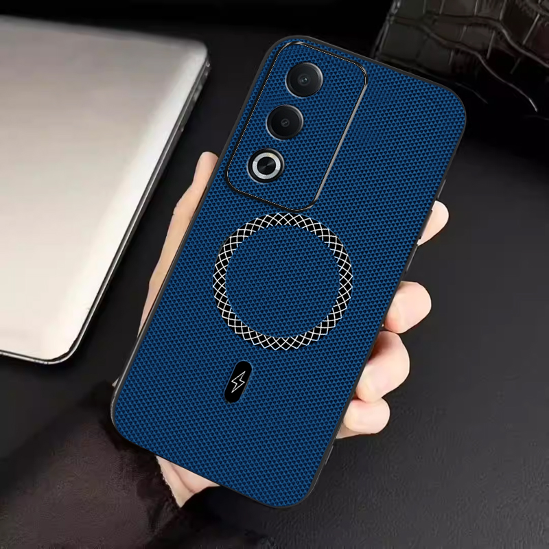 Sroof OPPO A3 Pro New Ultra-thin Magnetic Leather Shock-absorbing Protective Phone Case