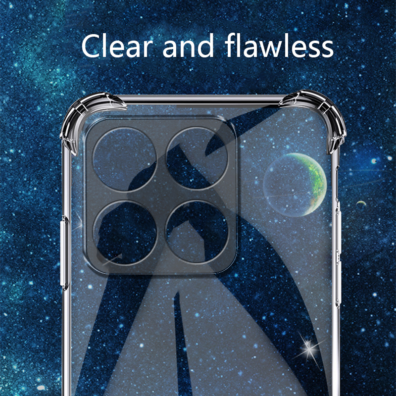Biruiqu For Shockproof Soft Back Case Cover For Motorola Edge 70 Fusion