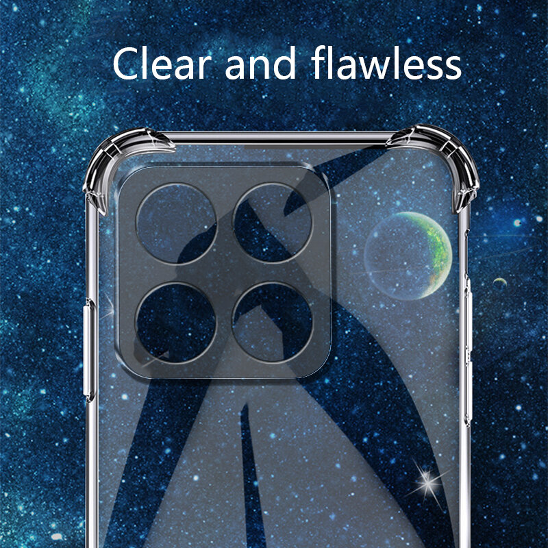 Biruiqu For Shockproof Soft Back Case Cover For OPPO Reno 16 Pro