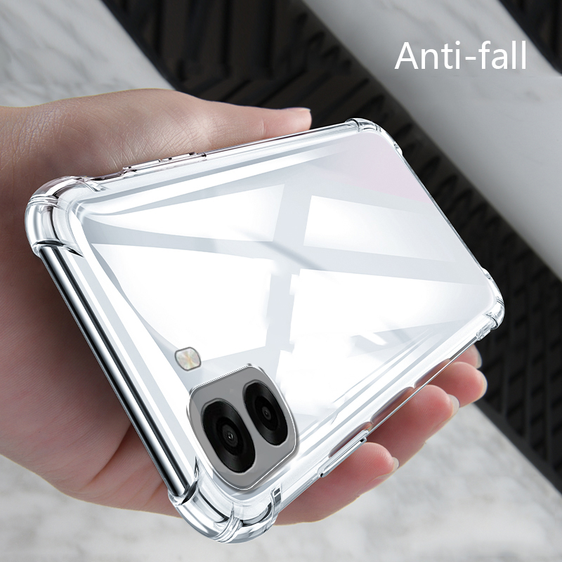 Sroof Casing For OPPO K13 New transparent airbag four corners drop-proof all-inclusive phone case