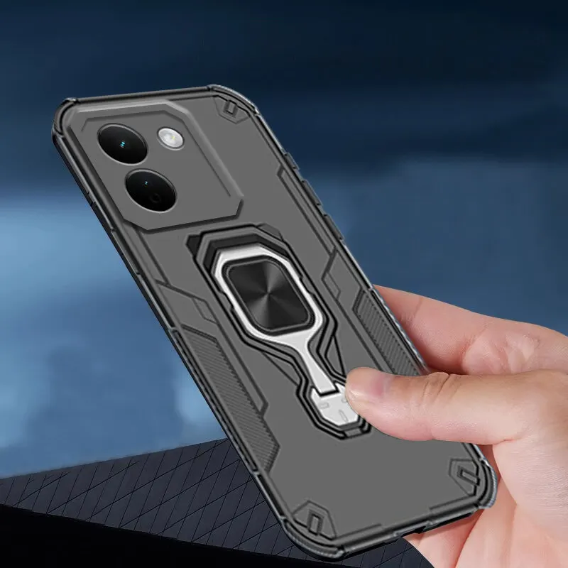 Sroof For Redmi Note 17 Pro Max Soft TPU+Hard PC Fashionable Anti Drop and Shock Absorber Soft Shell with Kickstand