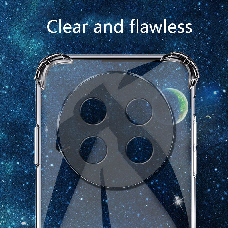 Biruiqu For Shockproof Soft Back Case Cover For Huawei Nova 15 Max
