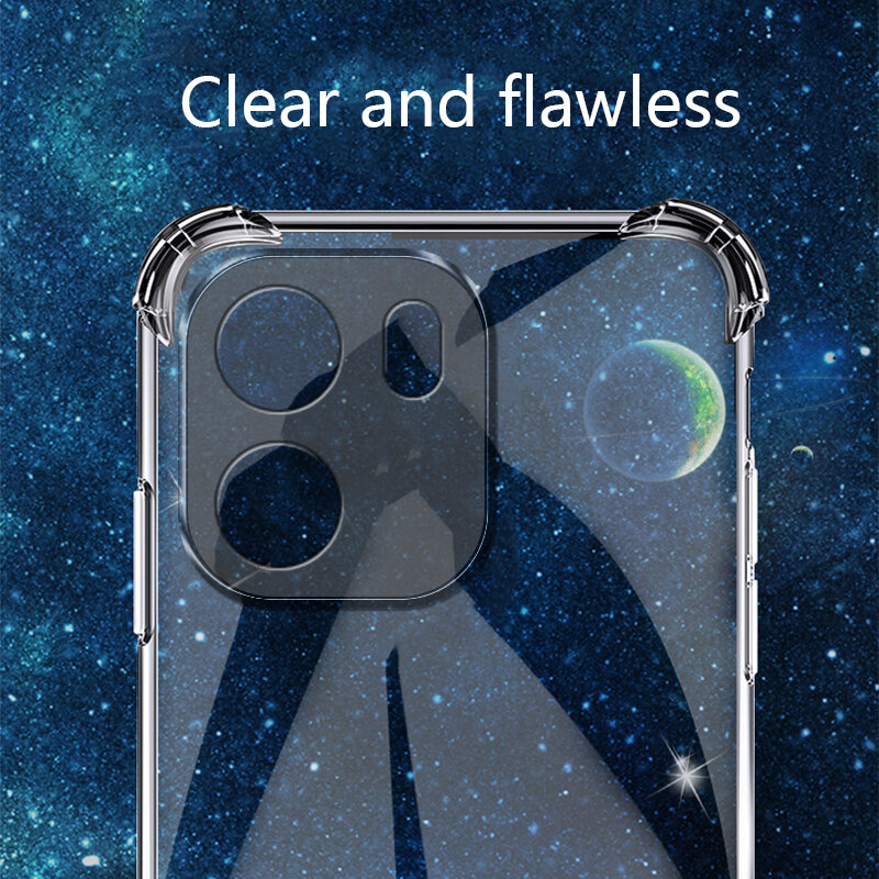 Biruiqu For Shockproof Soft Back Case Cover For Oneplus Nord CE 6
