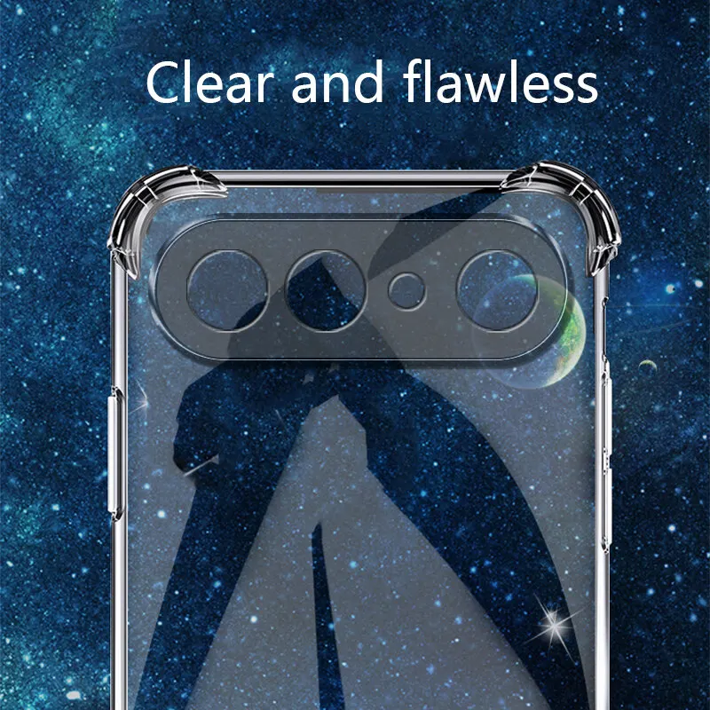 Sroof For Shockproof Soft Back Case Cover For Vivo X300 FE