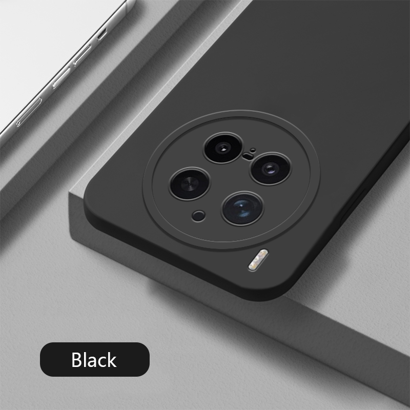 Biruiqu For VIVO X200 New Angel Eye Step Lens Full Pack Thickened Anti Drop Silicone Protective Cover