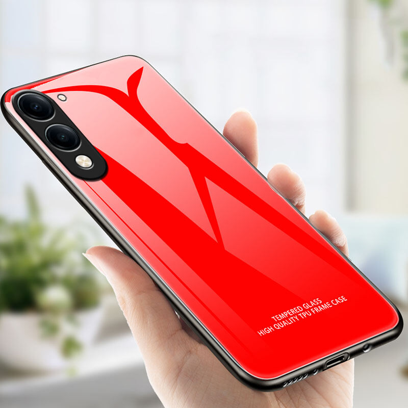 Biruiqu For VIVO Y29t 5GNew Shockproof Protective Case Transparent Soft Silicone All-Around Protection Phone Case