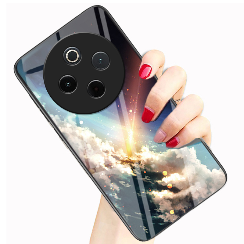 Biruiqu For VIVO T4 5GHybrid Soft TPU Deer Pattern Leather Shockproof Case Cover