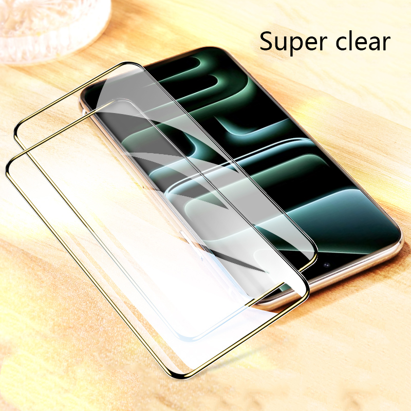 Biruiqu 1PCS For Infinix Note 40 9H 2.5D Full Cover Tempered Glass Screen Protector Film Black