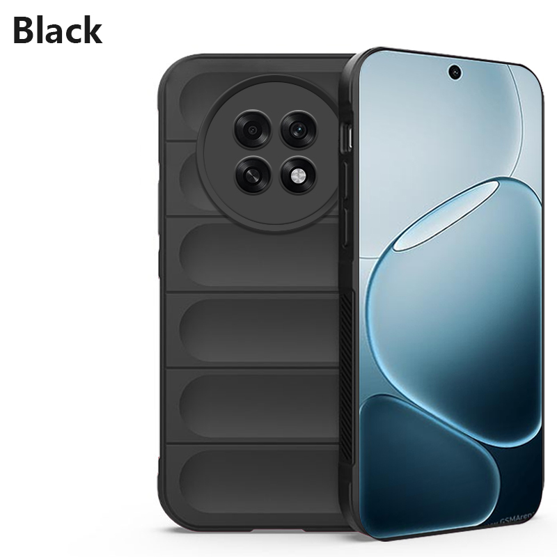 Sroof For OPPO F31 Pro + Illusionary Shield Silicone Soft Shell Anti-fall And Shock-absorbing Protective Phone Case