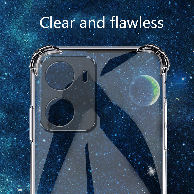 Sroof For Shockproof Soft Back Case Cover For Redmi 15A