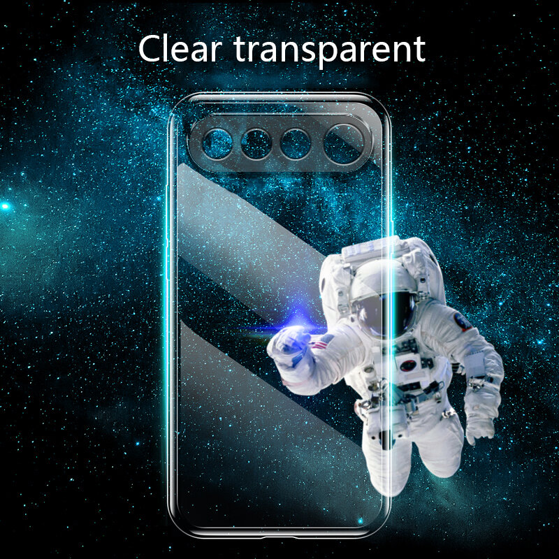 Biruiqu For Realme 16 Back Cover Soft Casing Transparent TPU Simple Case Covers