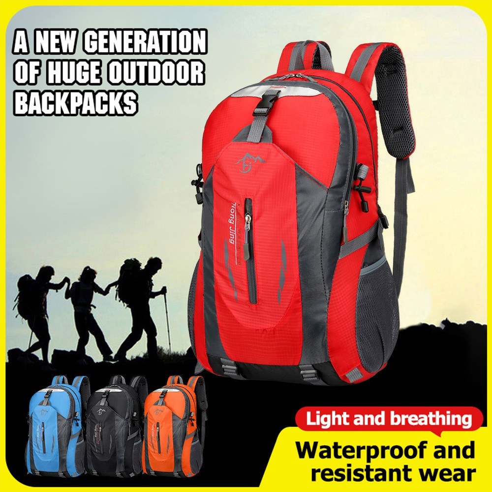 40L Waterproof Lightweight Outdoor Hiking Backpack Trekking Daypack Travel Backpack