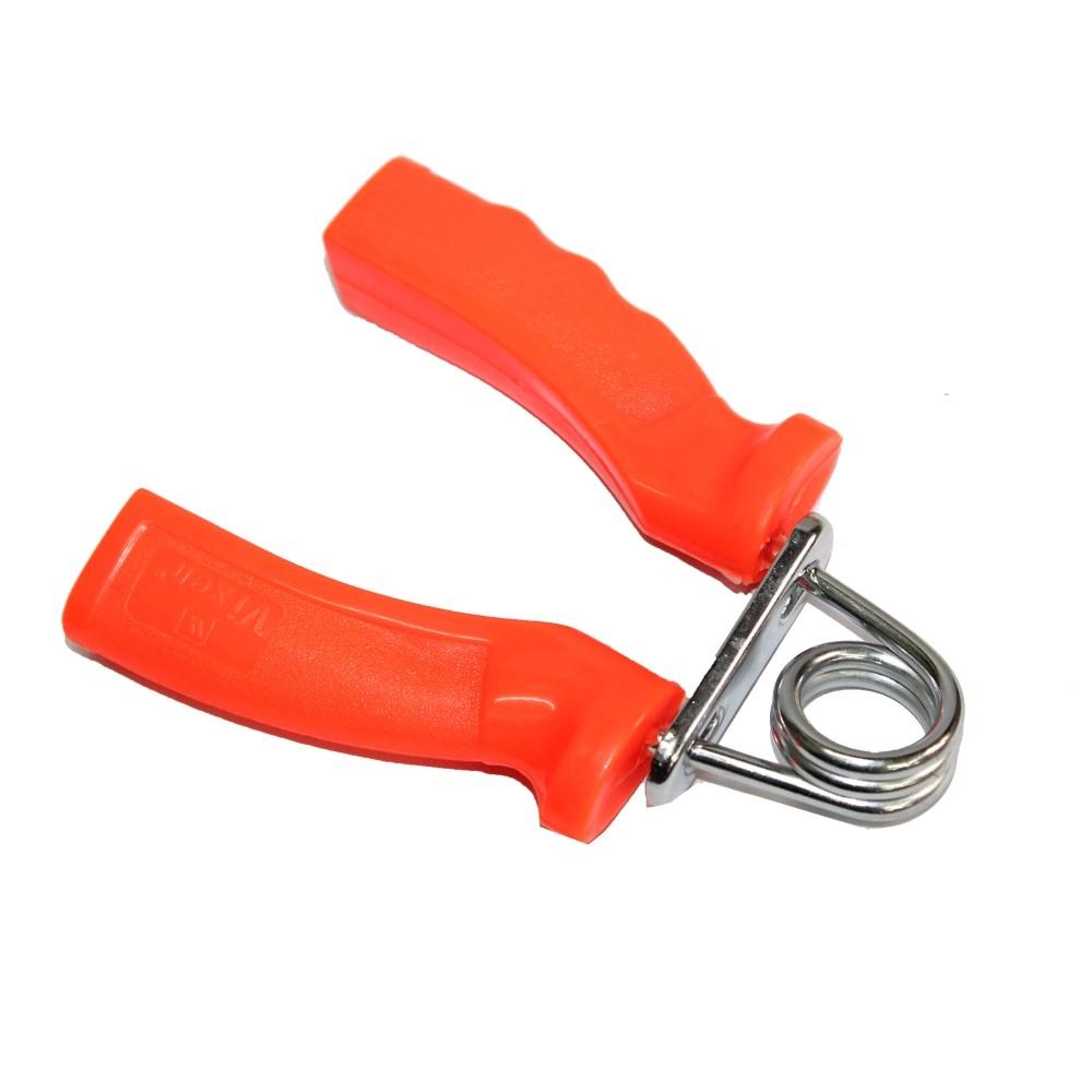 Red Plastic And Steel Gym Hand Grip - Dezire