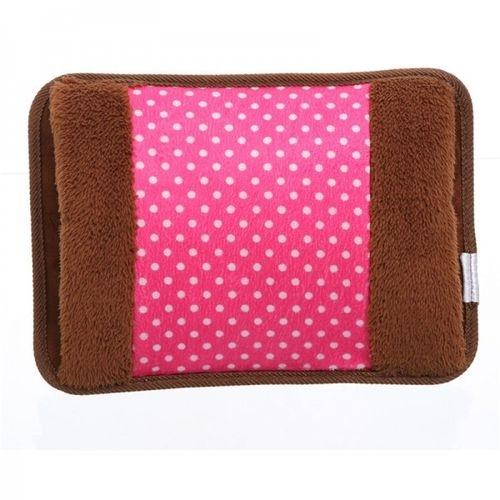 Hej Electric Fur And Velvet Hot Bag With Hand Pocket- Multicolor