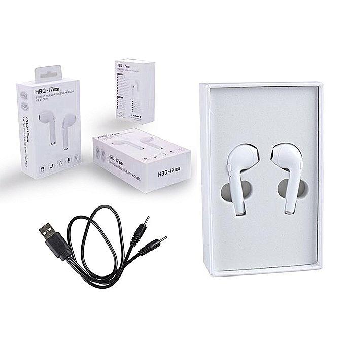 Hbq I7 Tws Twins (Dual L/R) True Wireless Earbuds Mini Bluetooth V4.2+Edr