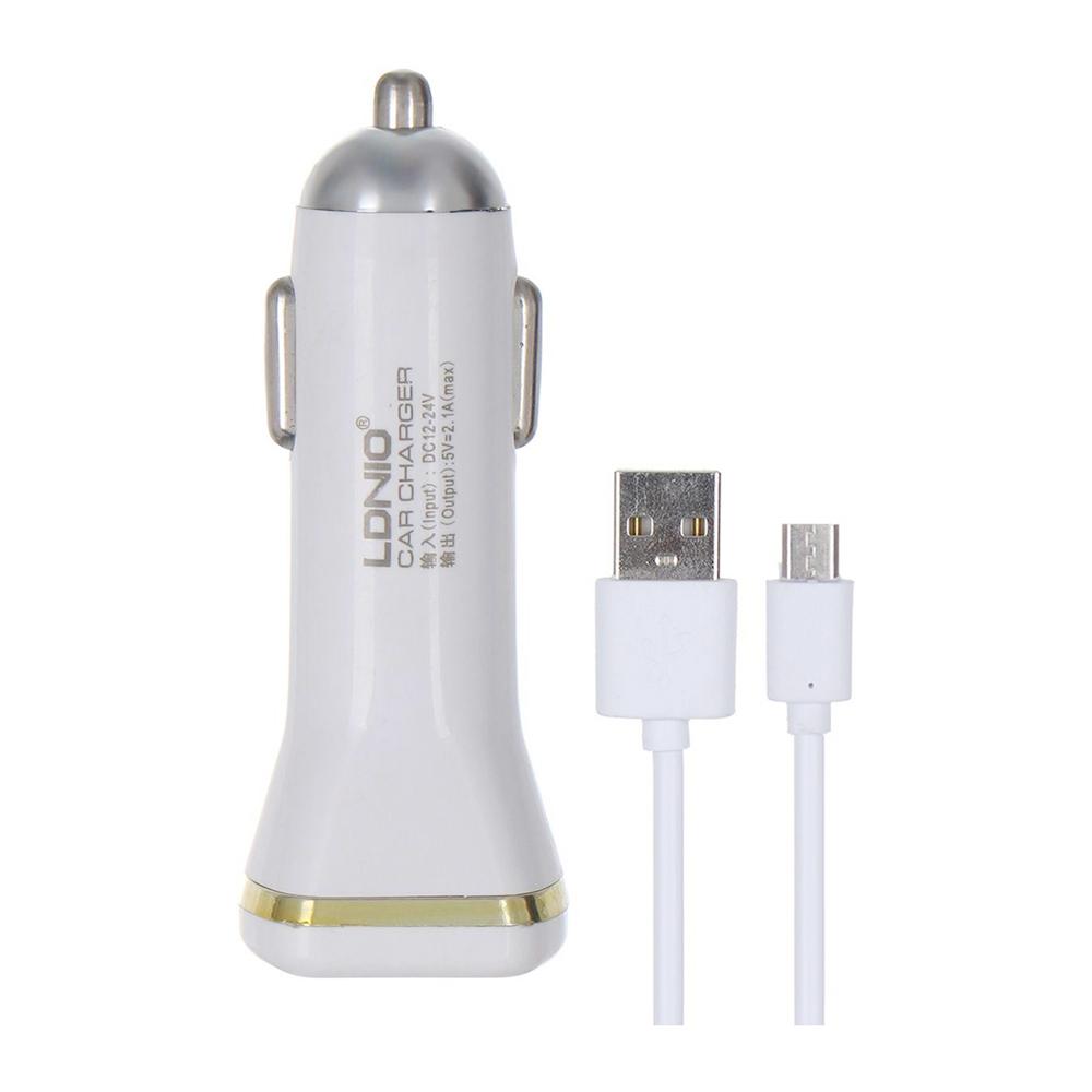 LDNIO USB Car Charger Adapter 2.1A