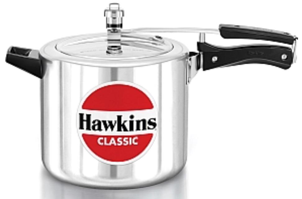 Hawkins Classic Aluminum Pressure Cooker - 6.5L - CL65