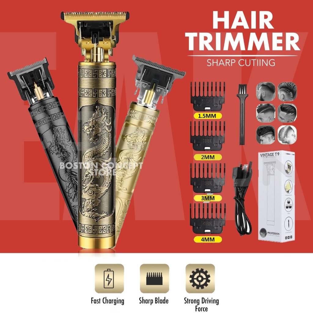 T9 Electric Hair Trimmer Clipper | Professional Hair Cutter for Home Haircuts