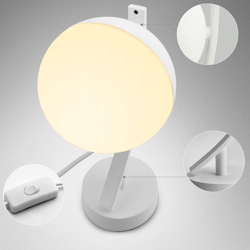 Tuya Smart APP WiFi 16 Million Color RGBCW Dimmable Remote Control Table Night Lamp With Timer Function