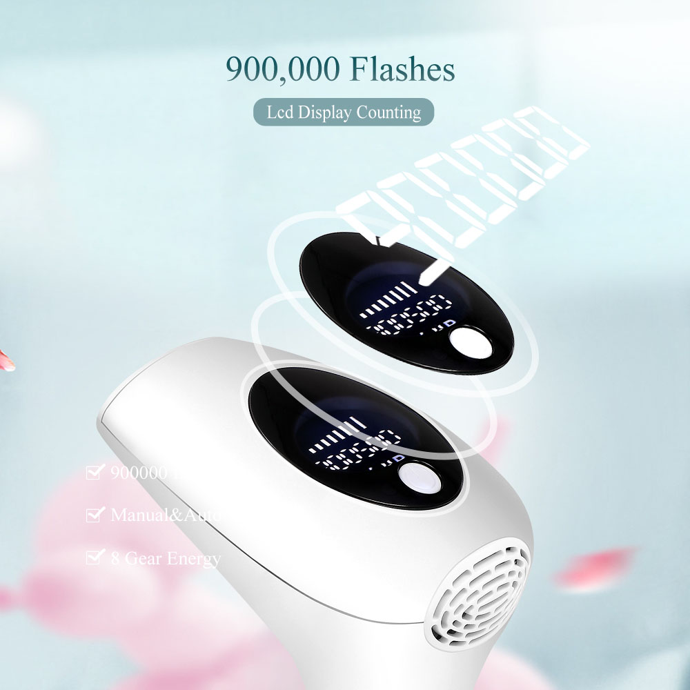Wenefang Fashion Professional IPL Laser Epilator Women Laser Hair Removal Female Pulsed Light Electric Depilatory Device For Facial Body Bikini
