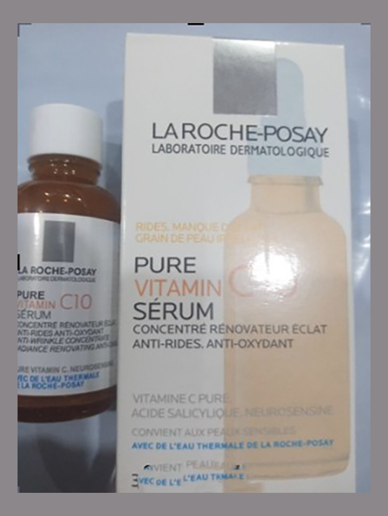 La roche posay laboratoire dermatologique VITAMIN C SERUM ANTI-WRINKLE CONCENTRATE RENOVATING ANTIOXIDANT SOOTHING FORMULA WITH NEUROSENSINE PURE VITAMIN C 10%, 30ML