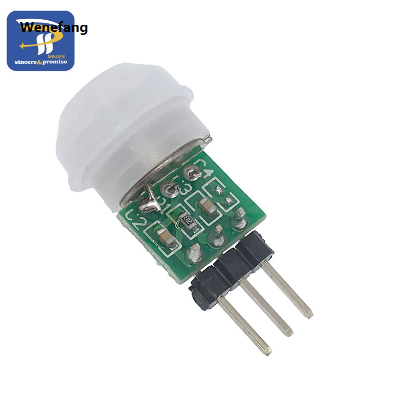 Wenefang Mini IR Pyroelectric Infrared PIR Motion Human Sensor Bargain price Automatic Detector Module AM312 Sensor DC 2.7 to 12V