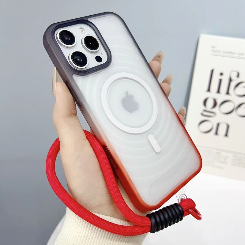 HODON Acrylic Transparent Magnetic Phone Case for iPhone 17 Air 16 Plus 17 16 15 14 13 Pro Max Luxury Clear Shockproof Cover