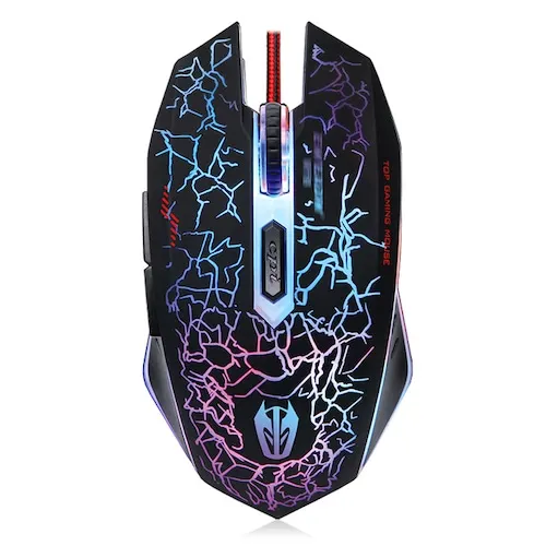 EWEADN V3 6D LED Backlight Gaming Wired Mechanical Gaming Mouse