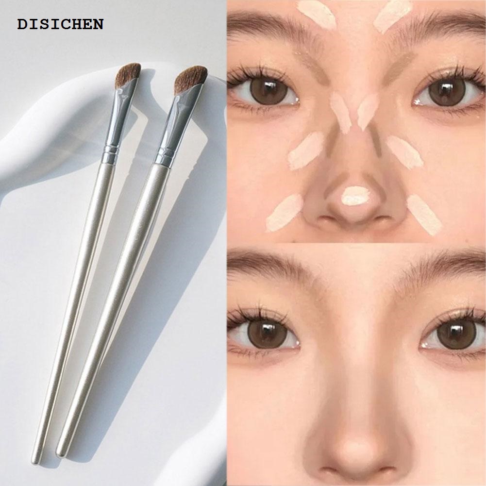 DISICHEN Fashion 1pc Nose Contour Brush Flat Nose Contour Brush Angled Makeup Smudge Makeup Brush Brushes Natural Contour Shadow Hair Angled J7t3