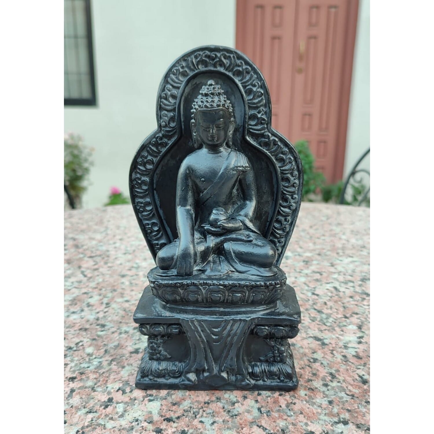 Stone Buddha Statue, 4"