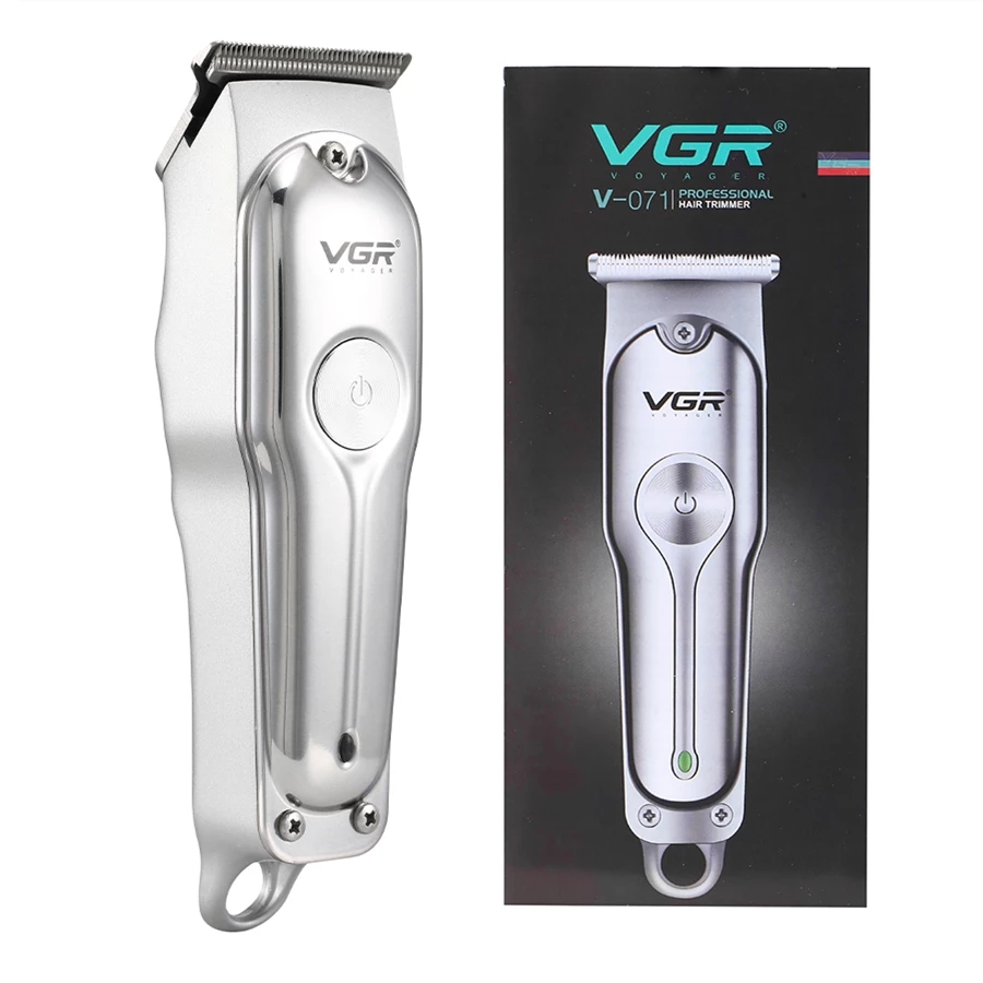 VGR 071 Hair Clipper Professional Personal Care Rechargeable Trimmer Barber For 0 Knife Head Machine Haircut Tool