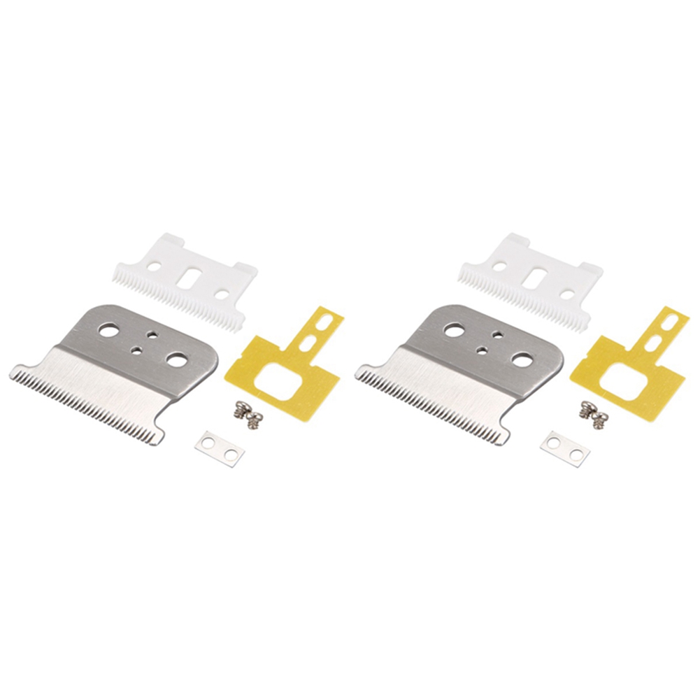 JINMY 2X Silver for T Blade for for T , for Gtx Replacement Blade,White T Blade + Steel Blade