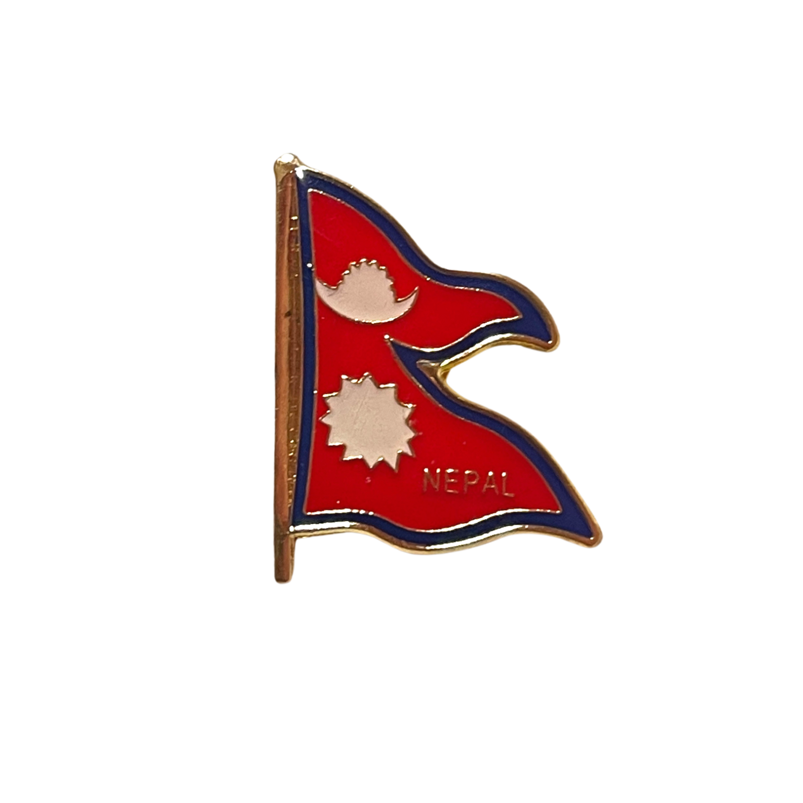 Nepali Flag Badge Nepal Flag Pin Badge Pin Brooch Multipurpose