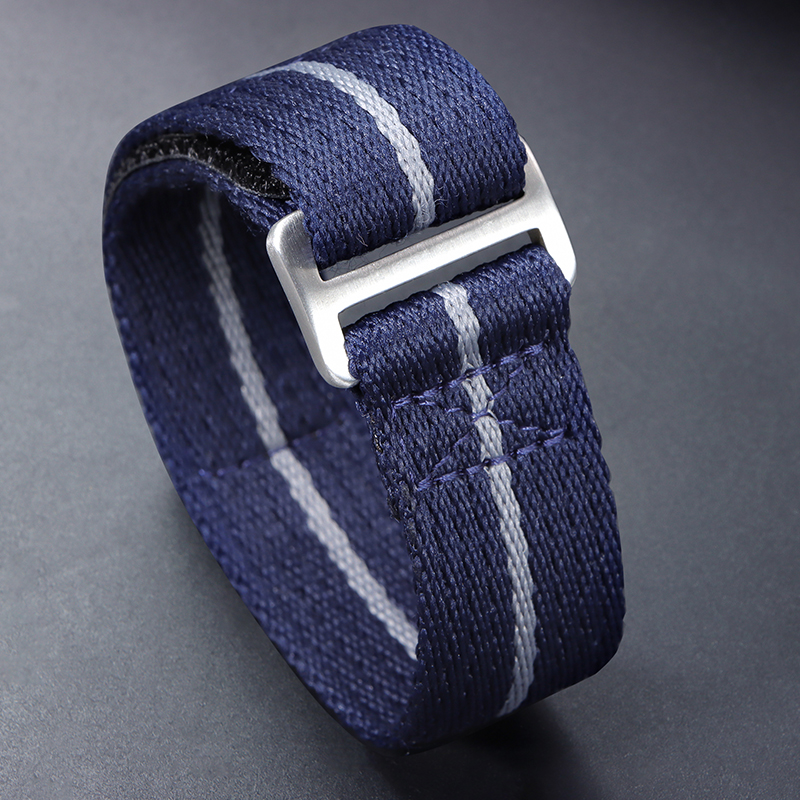 Premium Grade Nylon Strap 20mm 22mm Watch Bands Weave Breathable Bracelet Green Black Blue Wristband Belt Men Watch Accessories