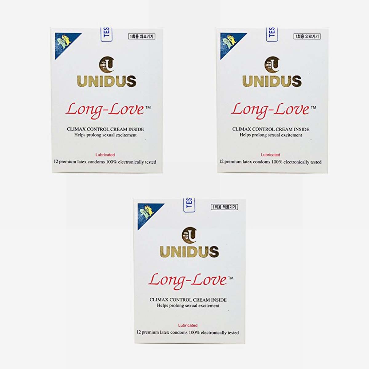 Unidus Long Love Condom Family Pack 30 pcs