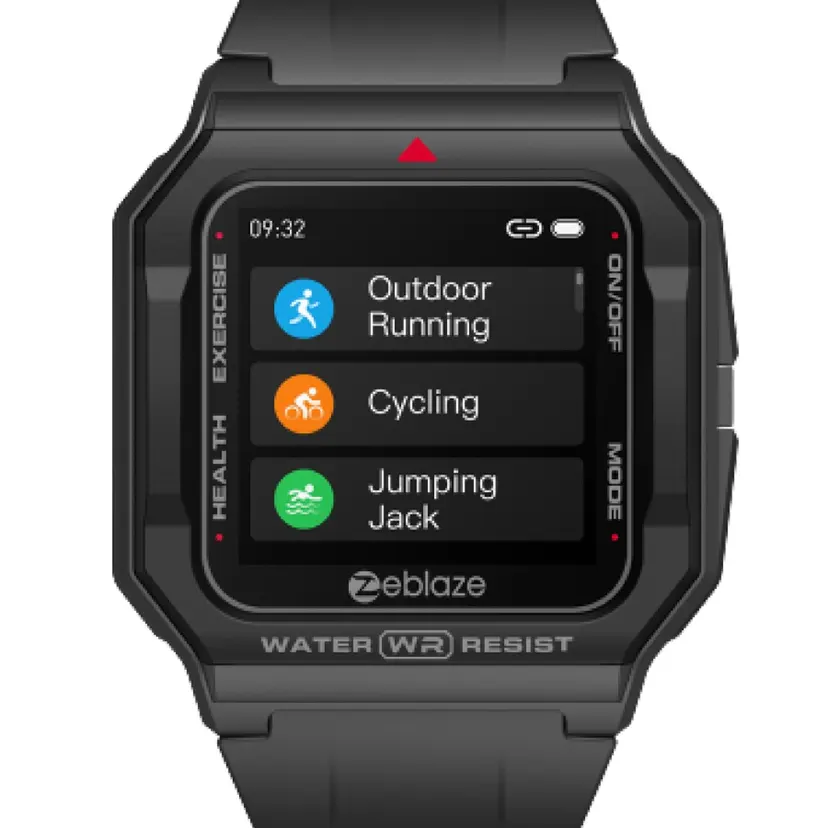 Zeblaze Ares Heart Rate Tracking Smartwatch Multi Watch Face 3 ATM 15 Days Battery Life