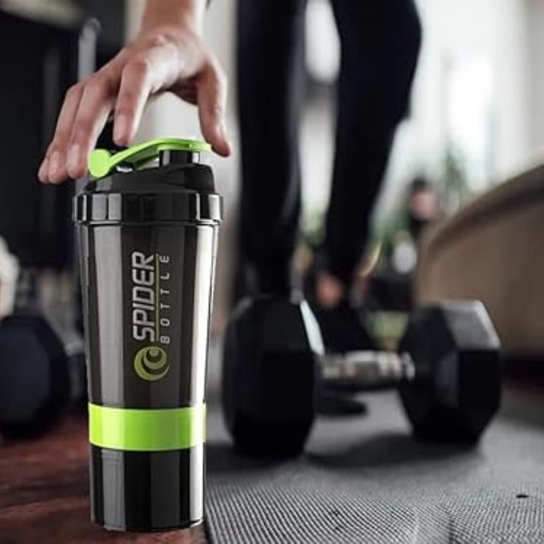 Spider Gym Shaker Bottle - Large Capacity for Active Lifestyles