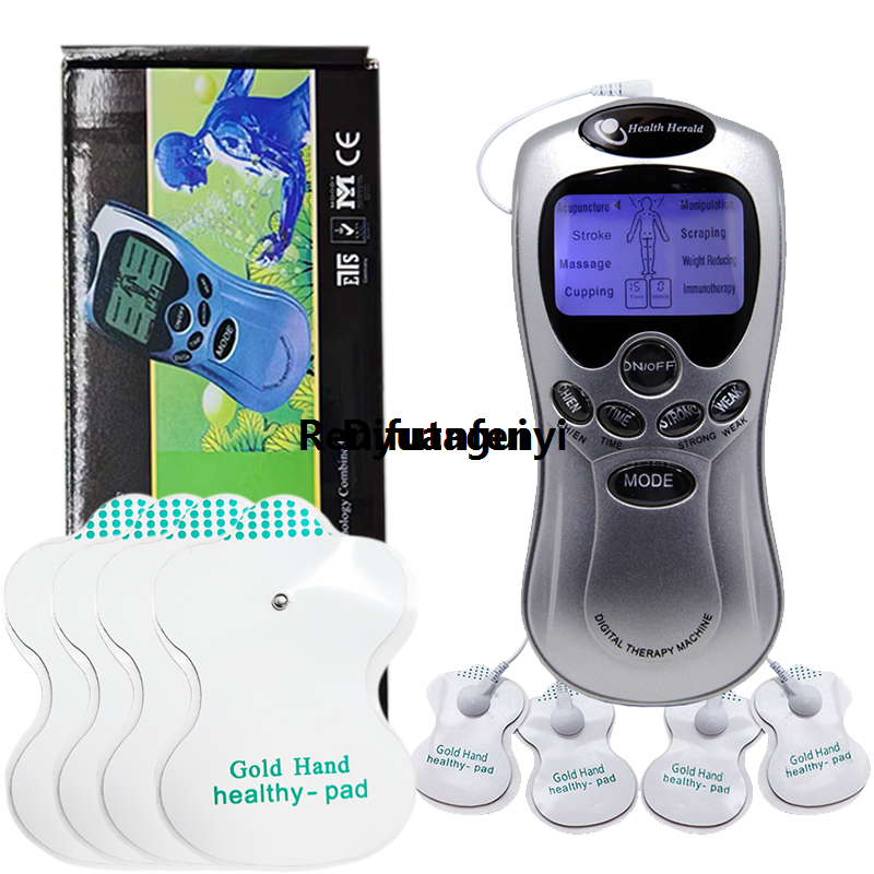 Difutagui Electric Tens Body Massager with adjustable power supply suitable Special 【2025 Version】 for full body equipped with 4 patch replacements