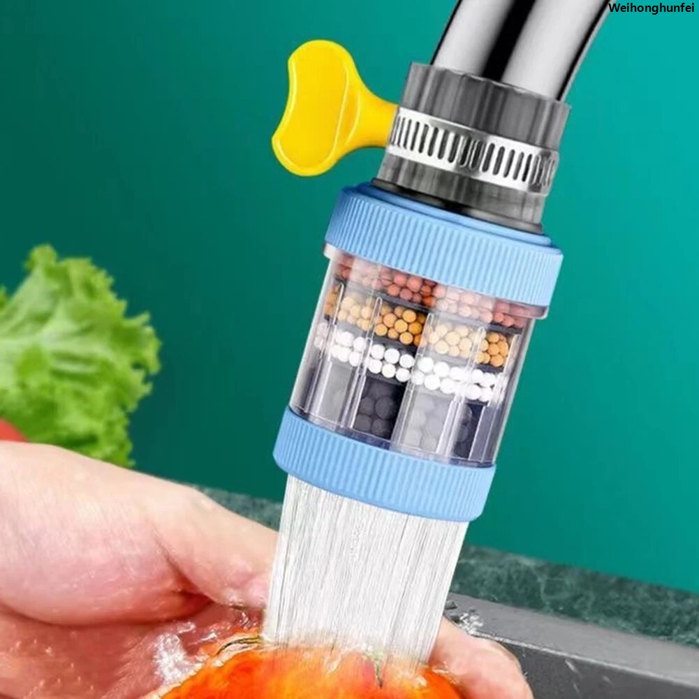 WeihonghunfeiBargain price Universal 6Layer Faucet Filter Kitchen Foamer Shower Water Purifier Built-In Layered Filter For 16mm-22mm Diameter Faucet