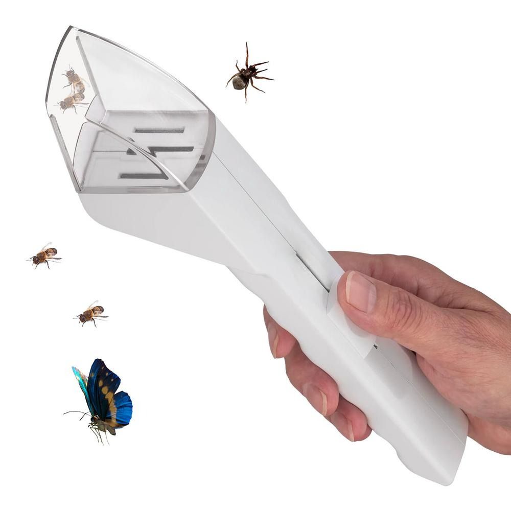 New Magnifying Quick Release Worm Catcher Contactless Fly Grabber Bug Flying Insect Trap Nature Toys Release Insect Catcher for Kids