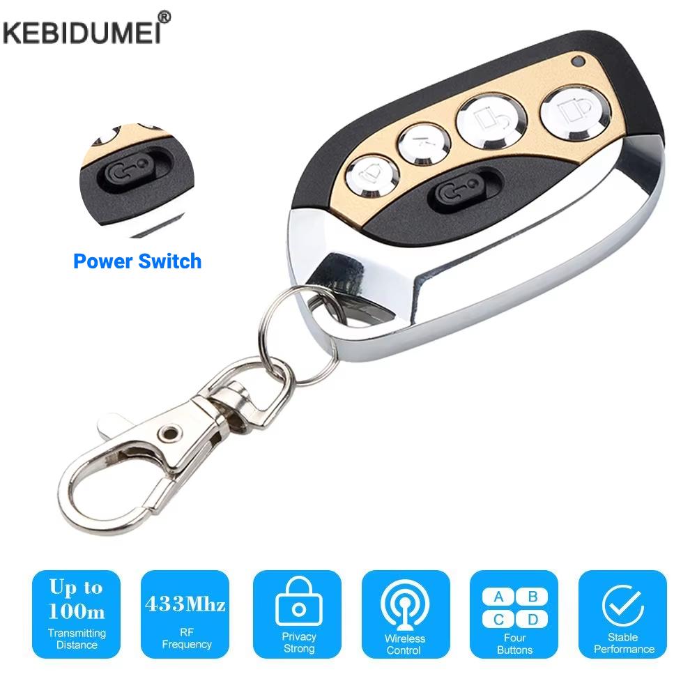 NEW 5/10pcs 433MHz Smart Copy Duplicator Remote Control 4 Button Electric Garage Door Gate Remote Cloning 433.92 MHz Transmitter
